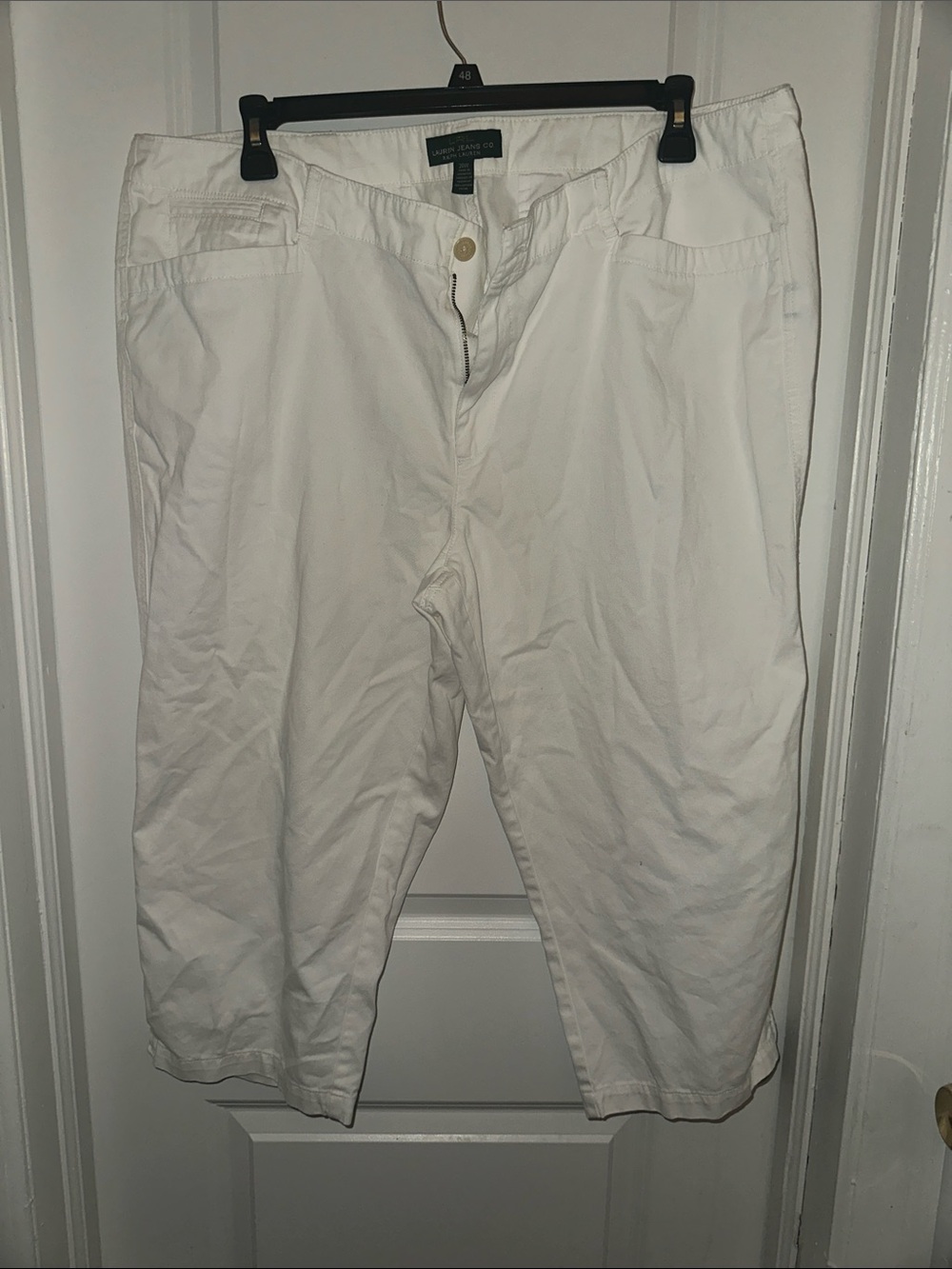 Ralph Lauren White Women Chino Pants